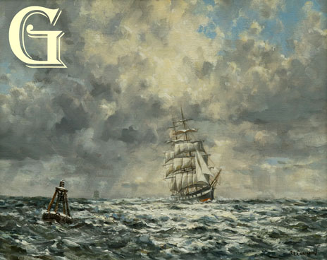 CHAPMAN, PAINTING,, CLIPPER RACE