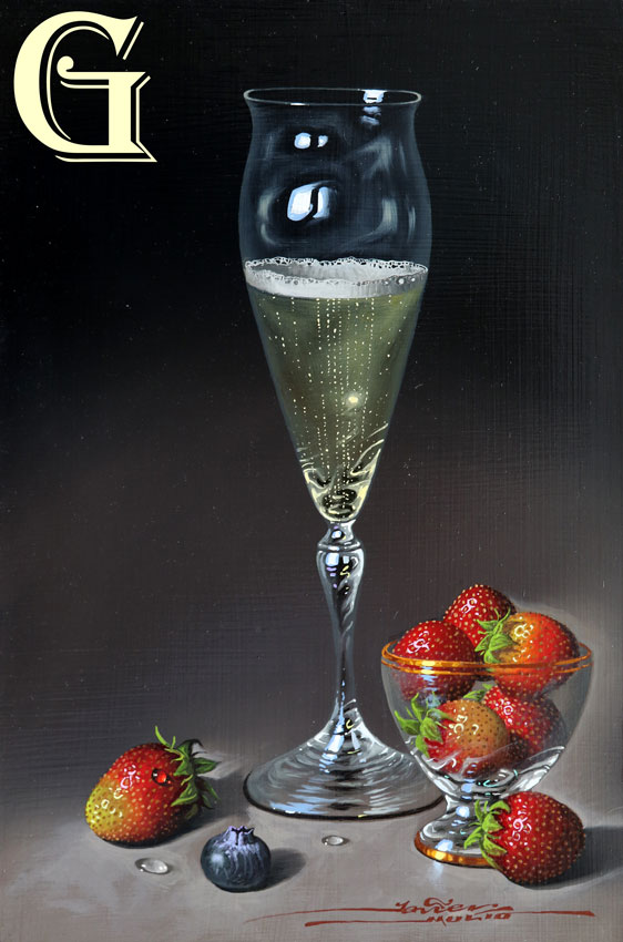 MULIO, JAVIER MULIO, STRAWBERRIES AND FIZZ