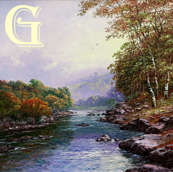 Andrew Grant Kurtis, original oil painting, MOONLIGHT SONATA